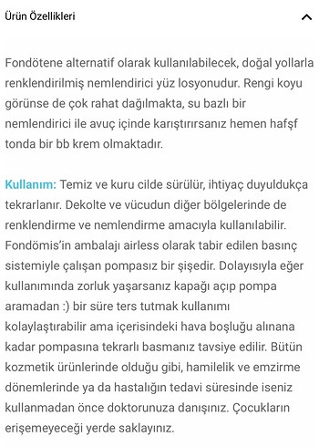 HepsiMis Fondömis 50ml BB Krem