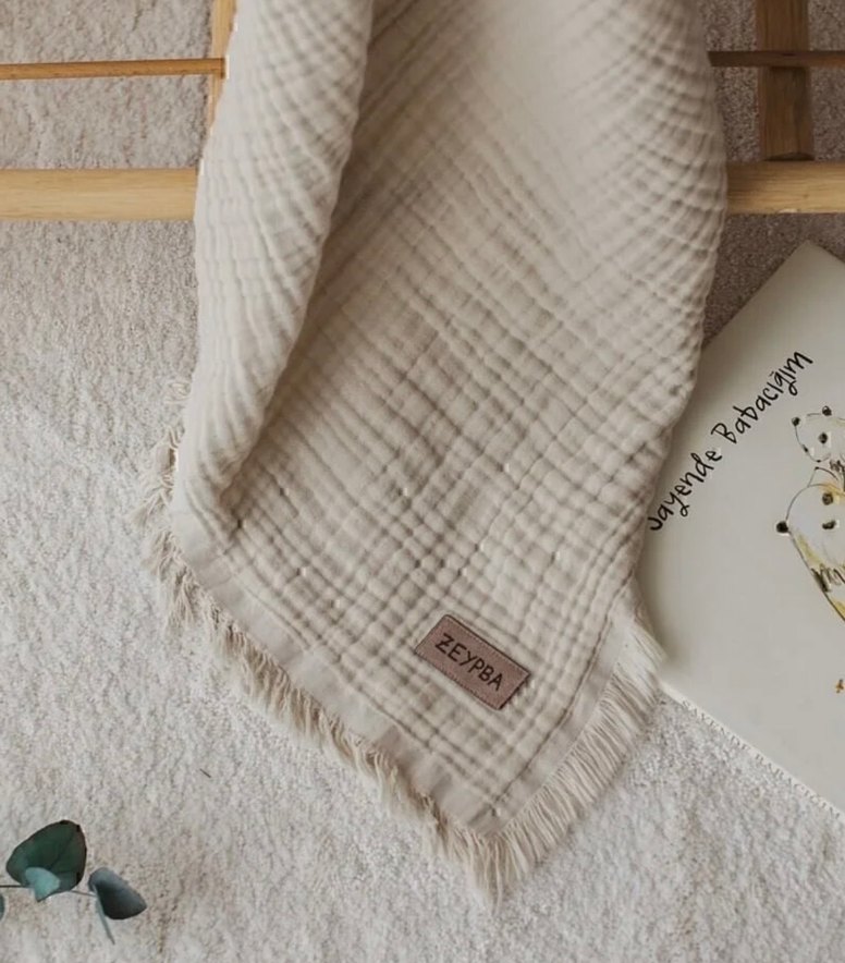 Zeypba müslin battaniye - Görsel 5