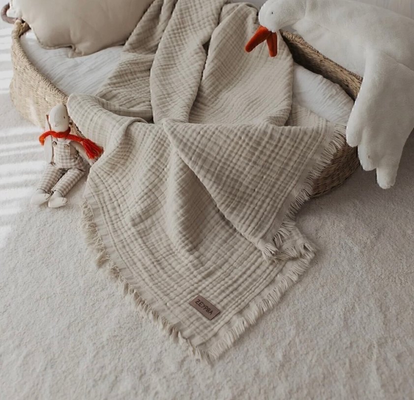 Zeypba müslin battaniye - Görsel 3