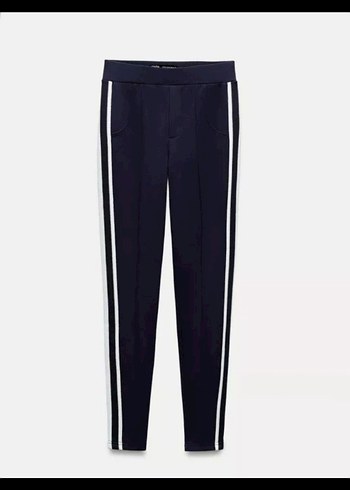 Şeritli Zara tayt - Görsel 3