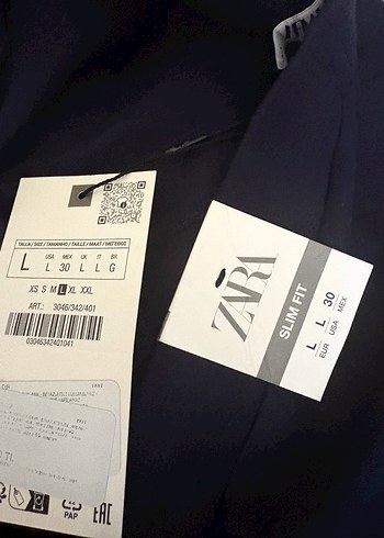 Şeritli Zara tayt - Görsel 6