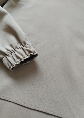 Bej Uzun Kollu Bluz - Görsel 3