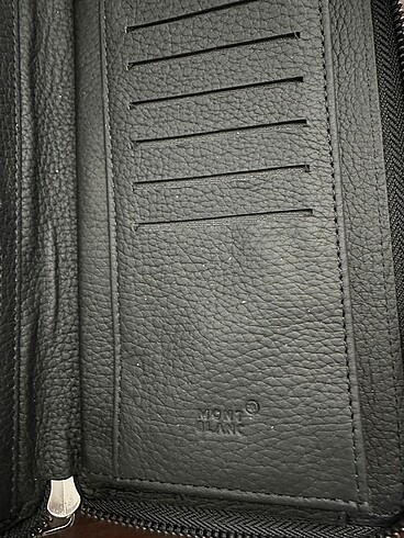 Mont blance erkek hakiki deri el cüzdan - Görsel 7
