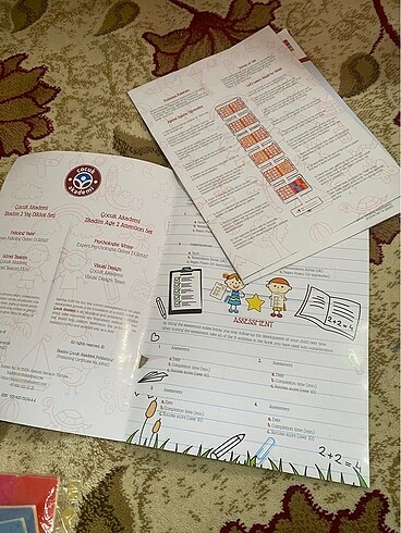 Dikkat seti ve çırt çırt kitap - Görsel 2