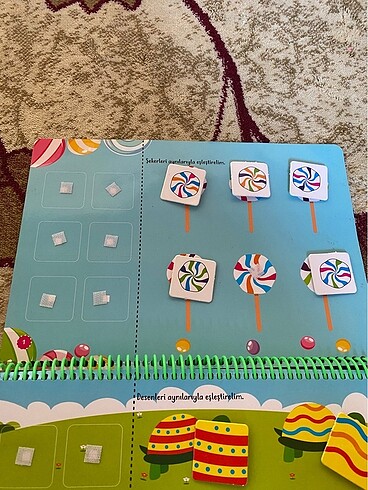 Dikkat seti ve çırt çırt kitap - Görsel 7