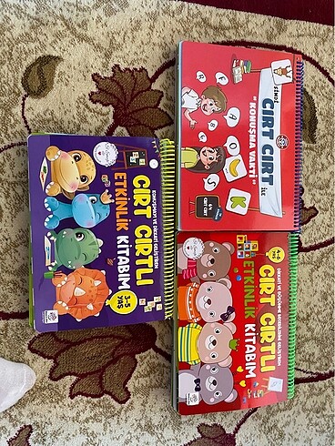 Dikkat seti ve çırt çırt kitap - Görsel 5