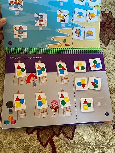 Dikkat seti ve çırt çırt kitap - Görsel 8