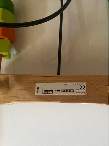 Büyük boy ikea boncuk oyunu - Görsel 2