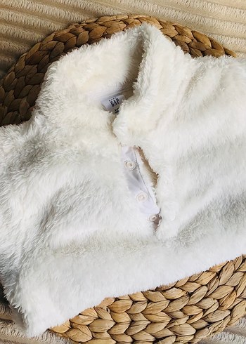 Beyaz Peluş Kapamalı Sweatshirt #Gap - Görsel 8