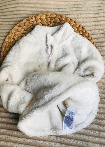 Beyaz Peluş Kapamalı Sweatshirt #Gap - Görsel 5