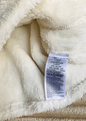 Beyaz Peluş Kapamalı Sweatshirt #Gap - Görsel 7