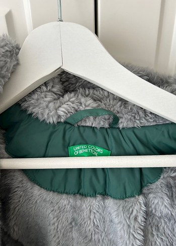 Erkek Çocuk Yeşil Kapüşonlu Mont - Görsel 3