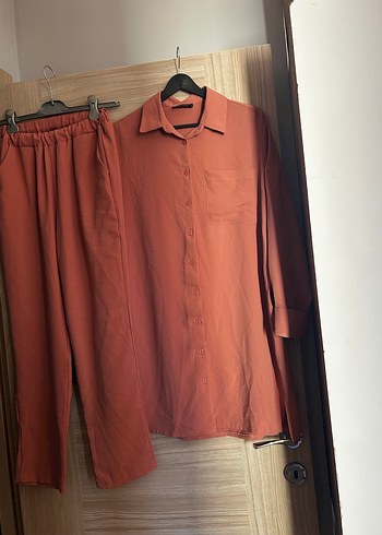 Bayan tunik pantolon ikili takım