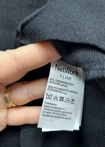 Zincir Detaylı Siyah Kadın etek - Görsel 4