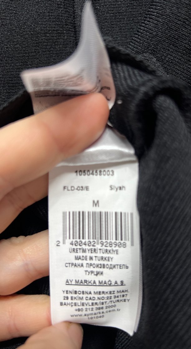 Zincir Detaylı Siyah Kadın etek - Görsel 5