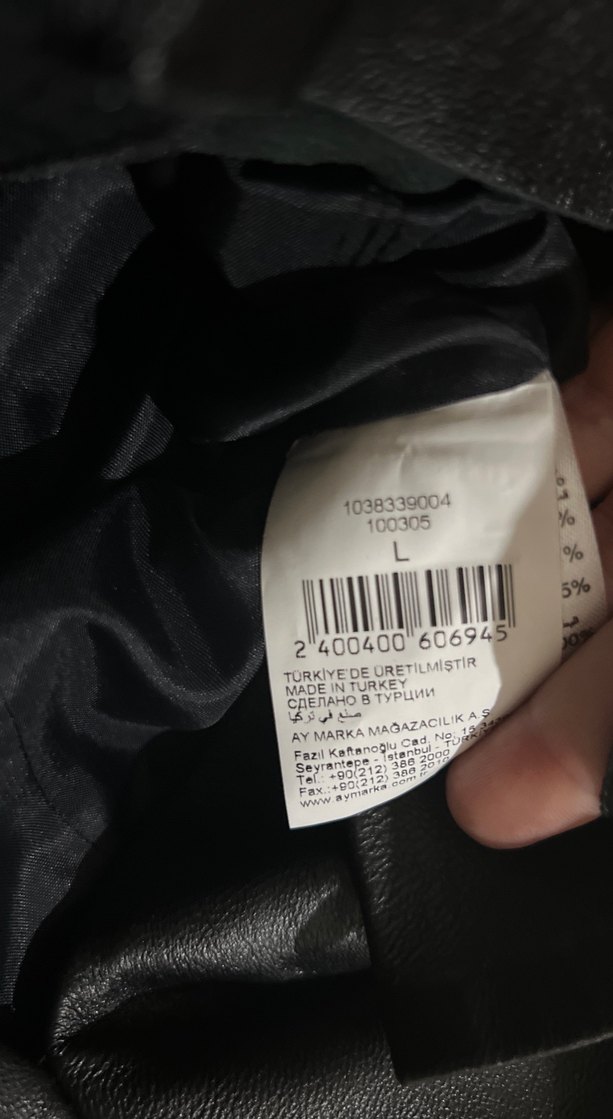 Deri Siyah Midi Kadın Elbise - Görsel 5