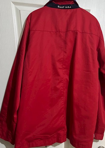 Kırmızı Düğmeli Erkek Midi Ceket - Görsel 6