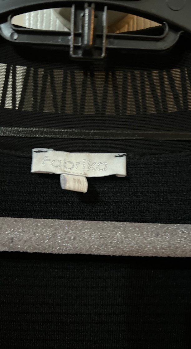 Siyah Örgü Kadın Hırkası - Görsel 3