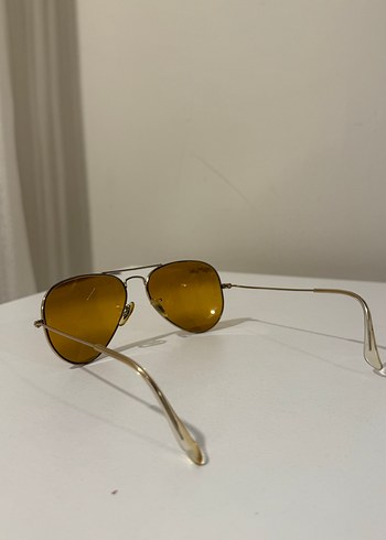 Beden altın Renk Rayban Aviator Unisex Güneş Gözlüğü RB3025 001/4F