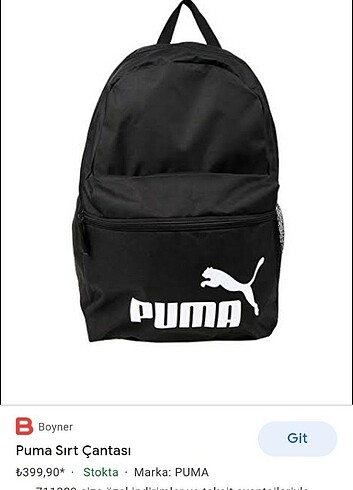 Puma sırt çantası 
