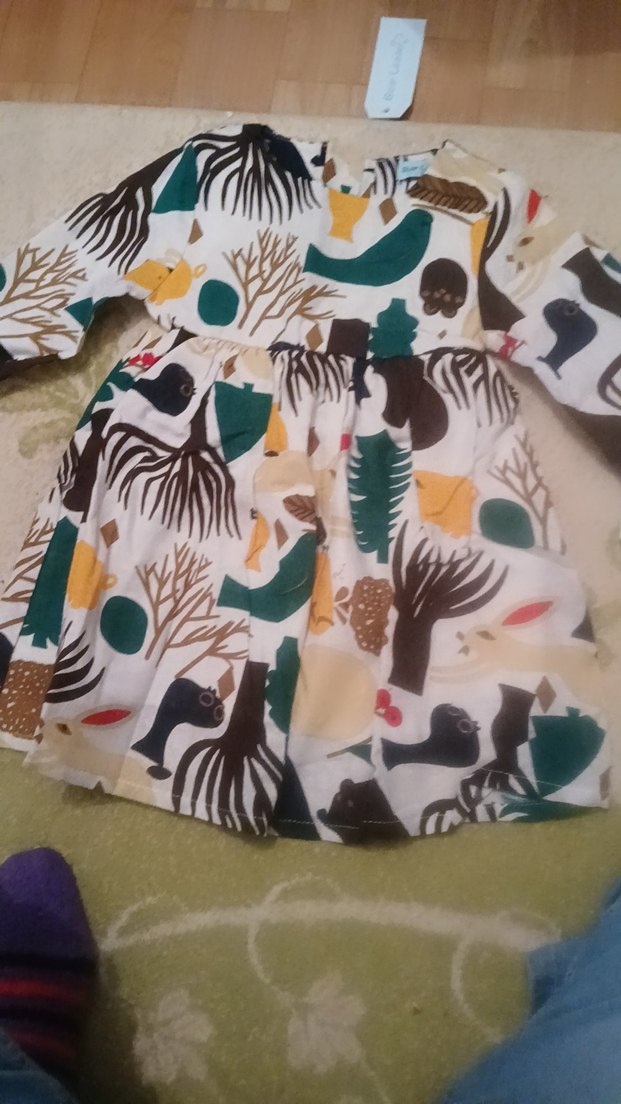 Çiçek Desenli Kız Çocuk Bohem Yelek - Görsel 2