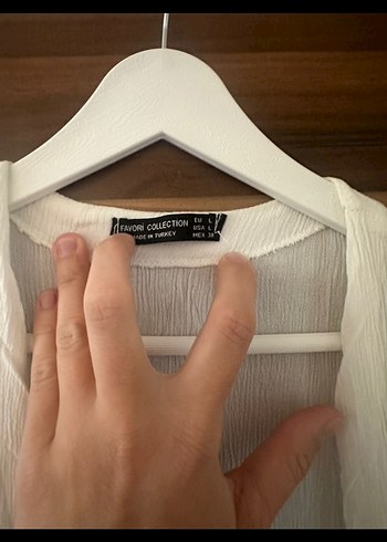 Uzun Beyaz Bağcıklı pareo Bohem Pareo - Görsel 6