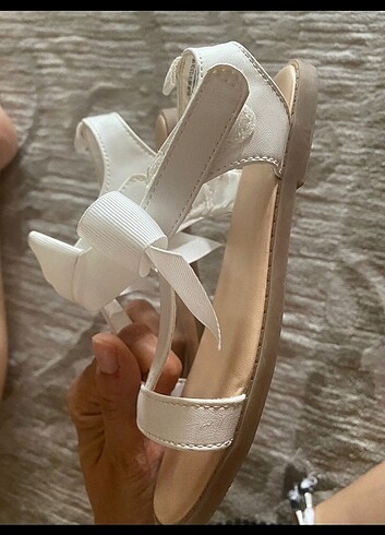 30 Beden beyaz Renk H&M sandalet 