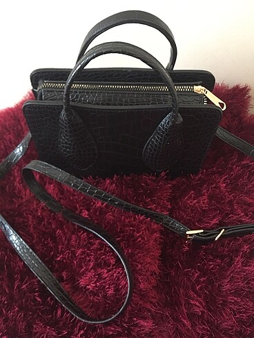 Zara Mini siyah çapraz çanta