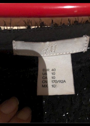 Simli Siyah halter Yaka Midi Elbise - Görsel 3