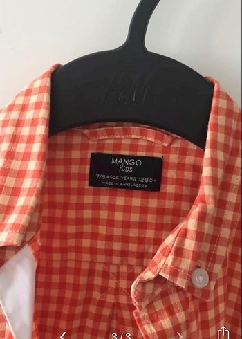 Mango gömlek 7-8 yaş - Görsel 3