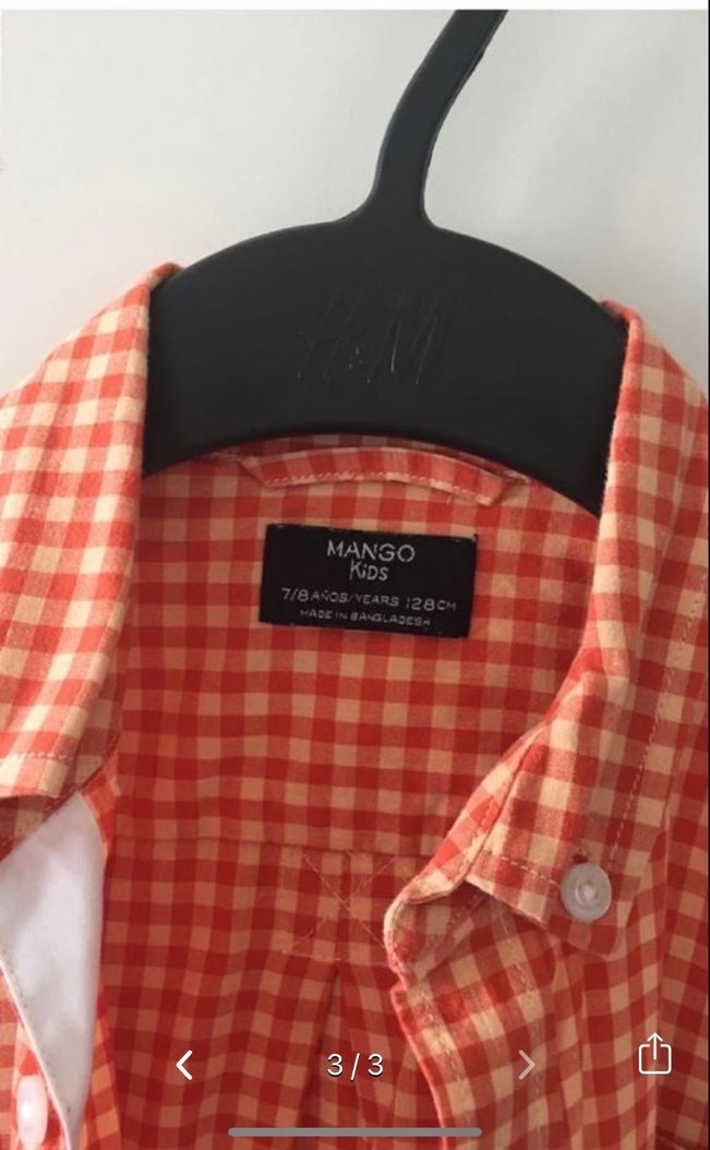 Mango gömlek 7-8 yaş - Görsel 3