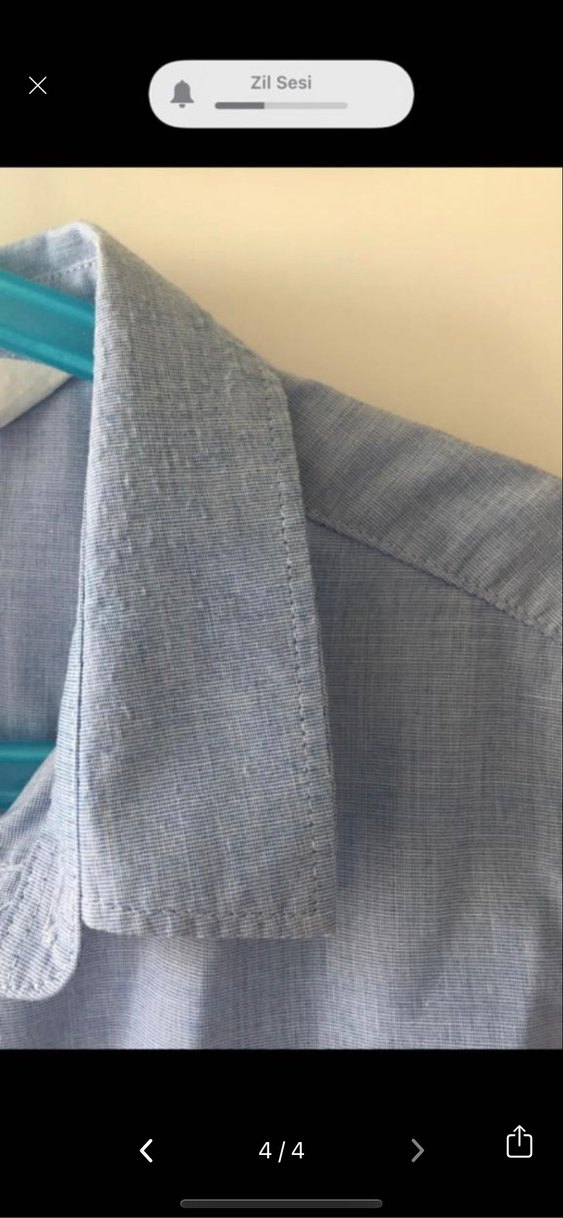 H&M Kısa Kollu Gömlek - Görsel 4