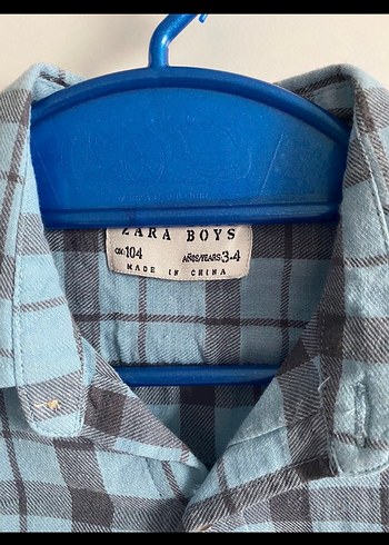 Zara  Gömlek Uzun Kollu Gömlek 3-4 yaş - Görsel 3