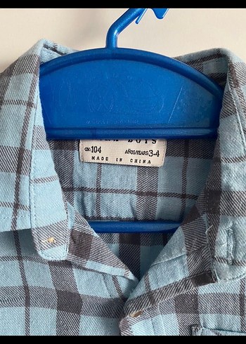 Zara  Gömlek Uzun Kollu Gömlek 3-4 yaş - Görsel 2