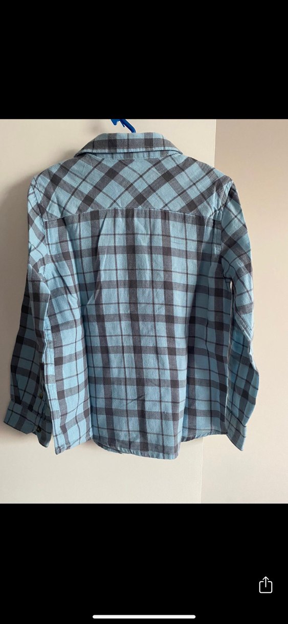 Zara  Gömlek Uzun Kollu Gömlek 3-4 yaş - Görsel 4