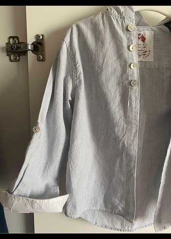 Zara kapüşonlu Erkek Çocuk  Gömlek - Görsel 3