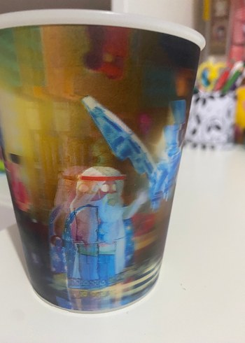 Turkuaz Vitruvius Lego Bardak - Görsel 3