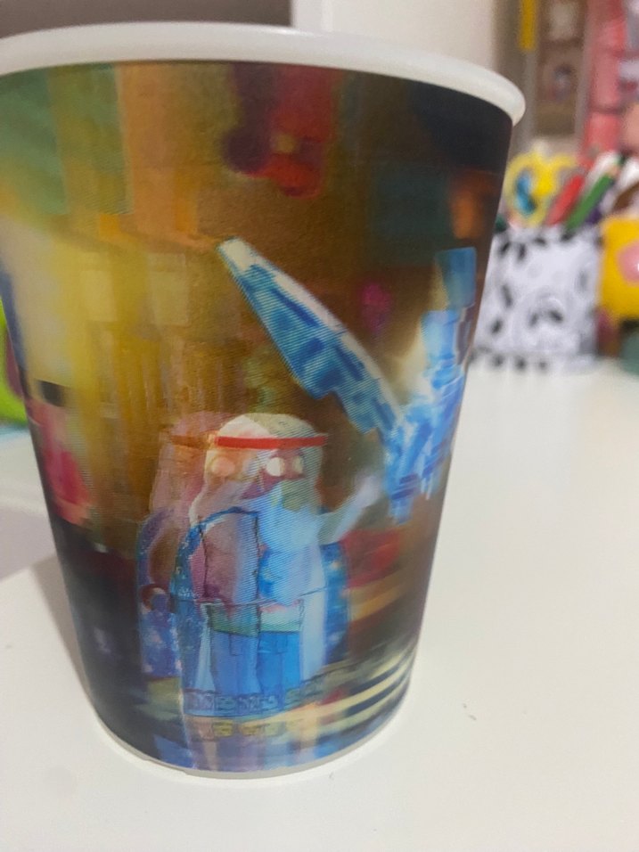 Turkuaz Vitruvius Lego Bardak - Görsel 3