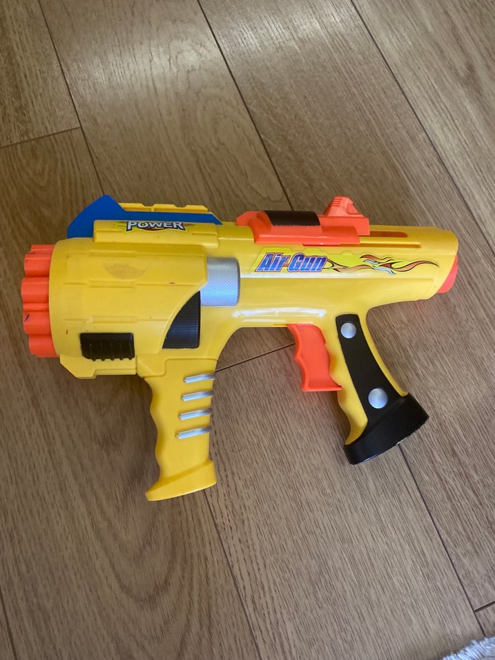 Renkli Sarı Oyuncak Tabanca - Görsel 2