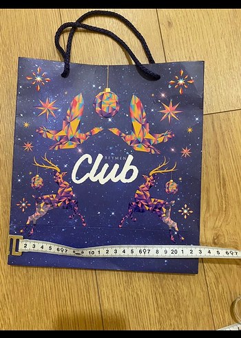 Beymen Club Mavi Hediye Kutusu ve Çantası - Görsel 5