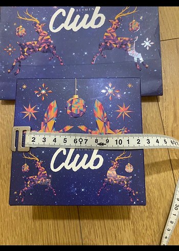 Beymen Club Mavi Hediye Kutusu ve Çantası - Görsel 6
