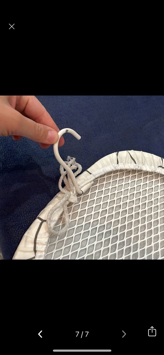 Gri Desenli Ütü Masası Kılıfı İkea - Görsel 3