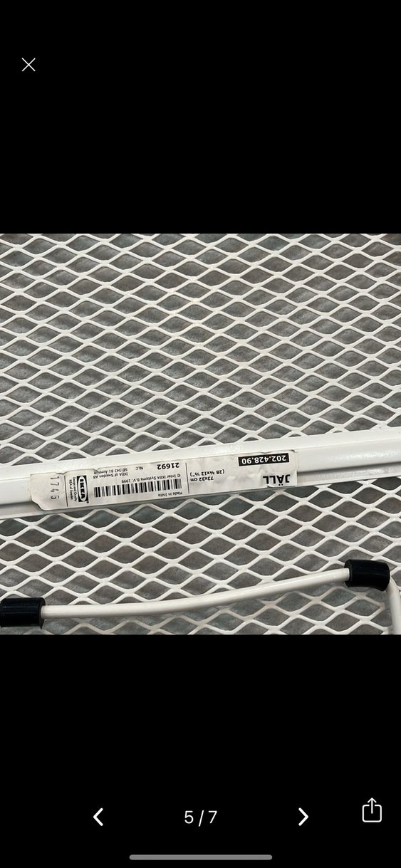 Gri Desenli Ütü Masası Kılıfı İkea - Görsel 4