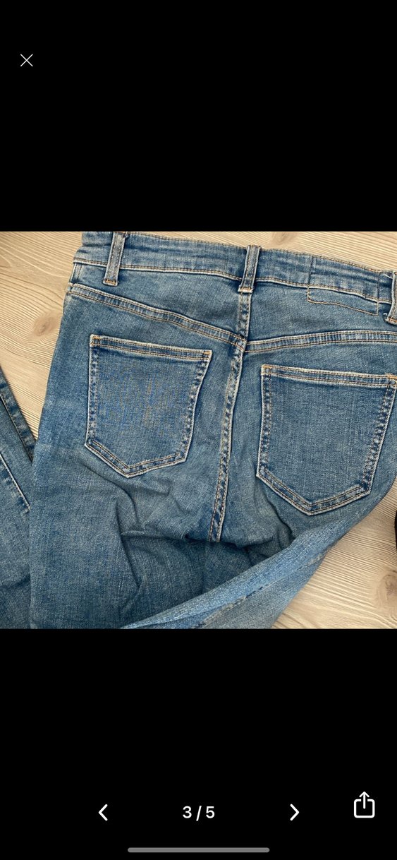 Zara Kadın Denim Pantolon - Görsel 3