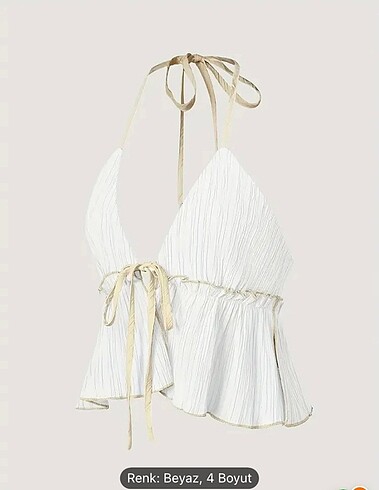 Sheinside halter bluz büstiyer