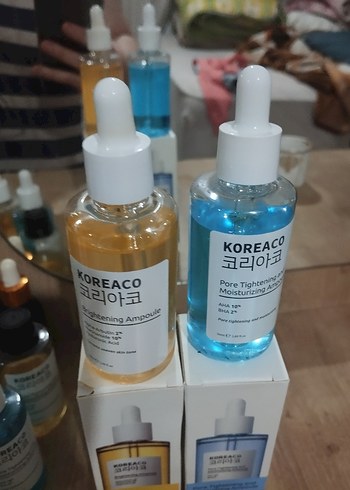Koreaco Parlatıcı ve Gözenek Sıkılaştırıcı Serum Seti - Görsel 3