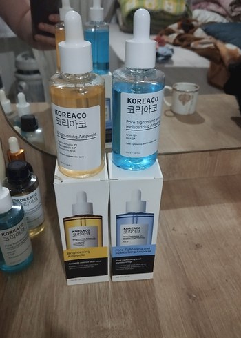 Koreaco Parlatıcı ve Gözenek Sıkılaştırıcı Serum Seti - Görsel 2