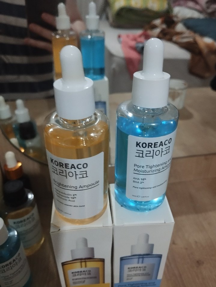 Koreaco Parlatıcı ve Gözenek Sıkılaştırıcı Serum Seti - Görsel 3