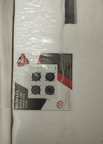 SIFIR GARANTİLİ FATURALI Dört Gözlü Beyaz Cam Ocak - Görsel 3