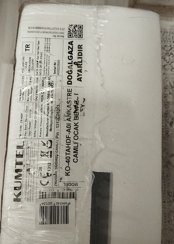 SIFIR GARANTİLİ FATURALI Dört Gözlü Beyaz Cam Ocak - Görsel 4